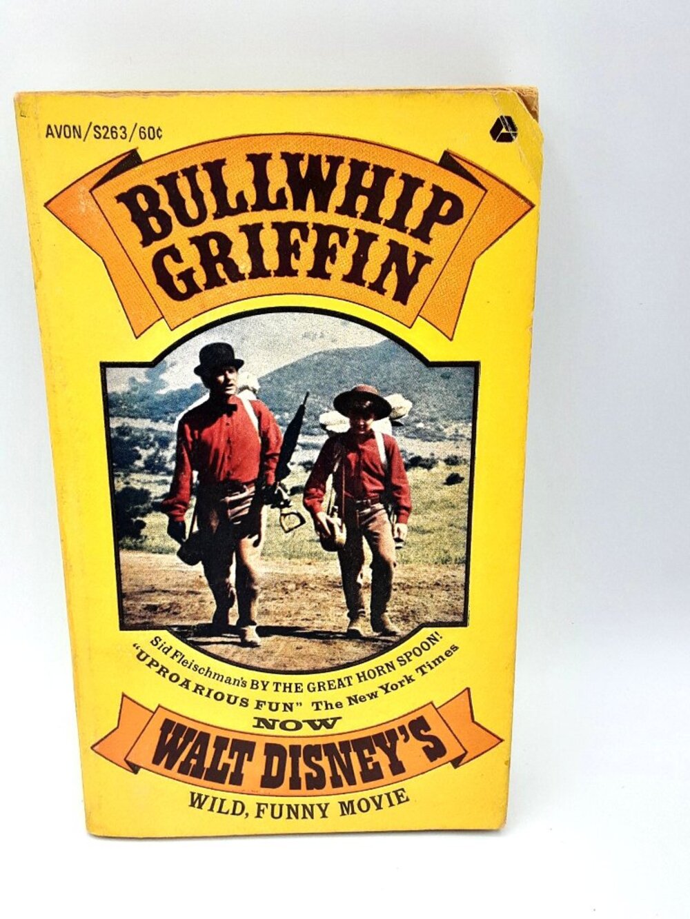 Bullwhip Griffin SID FLEISHMAN 1971 8th Print PB Disney Movie Great Horn Spoon
